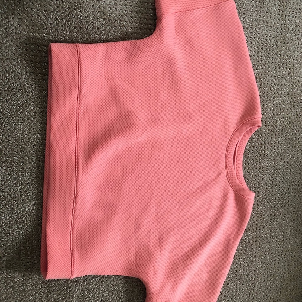 Pink crop top